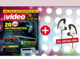 Gratis: Kopfhörer "KEF M200" im Wert von 199 Euro beim "Video Magazin" geschenkt