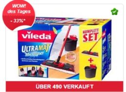 Ebay: Vileda UltraMat komplett Set für 19,99 Euro frei Haus