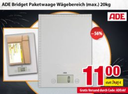 Völkner: Paketwaage mit Messbereich bis 20 Kilo für elf Euro frei Haus