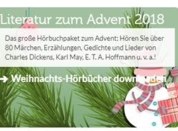 Gratis: 80 weihnachtliche Hörbücher bei Vorleser.net zum Nulltarif