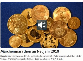 WDR: Märchenmarathon mit 16 Stunden Hörbüchern zum Nulltarif