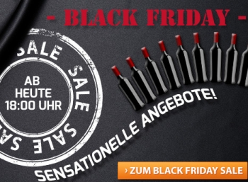 Weinvorteil: Black-Friday-Angebote mit Sechserpaketen ab 15 Euro