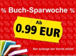 Weltbild: Buch-Sparwoche mit Büchern ab 99 Cent frei Haus