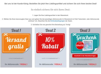 Weltbild: Gratis-Versand oder zehn Prozent Rabatt bis Dienstag abend