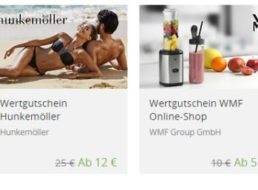 WMF: Rabatt von bis zu 15 Euro ohne Mindestbestellwert via Groupon