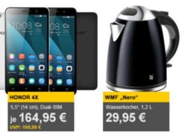 Allyouneed: Wasserkocher "WMF Nero" für 29,95 Euro frei Haus