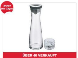 WMF: Wasserkaraffe mit Reinigungsperlen für 24,95 Euro