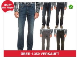 Wrangler: Jeans für 24,95 Euro frei Haus via Ebay