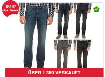 Wrangler-Jeans für 24,95 Euro frei Haus