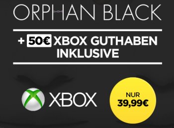 Wuaki: XBOX-Guthaben über 50 Euro für 39,99 Euro incl. "Oprhan Black"