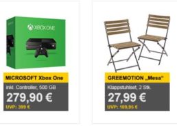 Allyouneed: Xbox mit 500 GByte & Controller für 279,90 Euro frei Haus