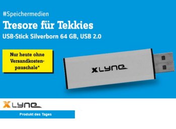 Conrad: USB-Stick mit 64 GByte und USB 2.0 für 9,99 Euro frei Haus