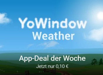 Google Play: Wetter-App "Yo Window Weather" für zehn Cent