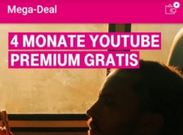 Gratis: Vier Monate Youtube Premium für Telekom-Kunden zum Nulltarif