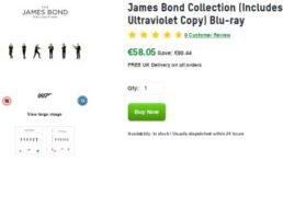 Zavvi: James Bond Collection auf Blu-ray für 58 Euro frei Haus