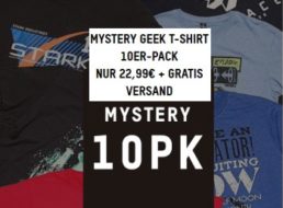 Zavvi: Zehnerpack Geek-T-Shirts für 22,99 Euro frei Haus