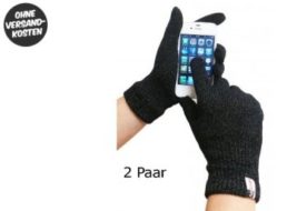 Dealclub: Zwei Paar Aglove Touchscreen-Handschuhe für 8,95 Euro frei Haus